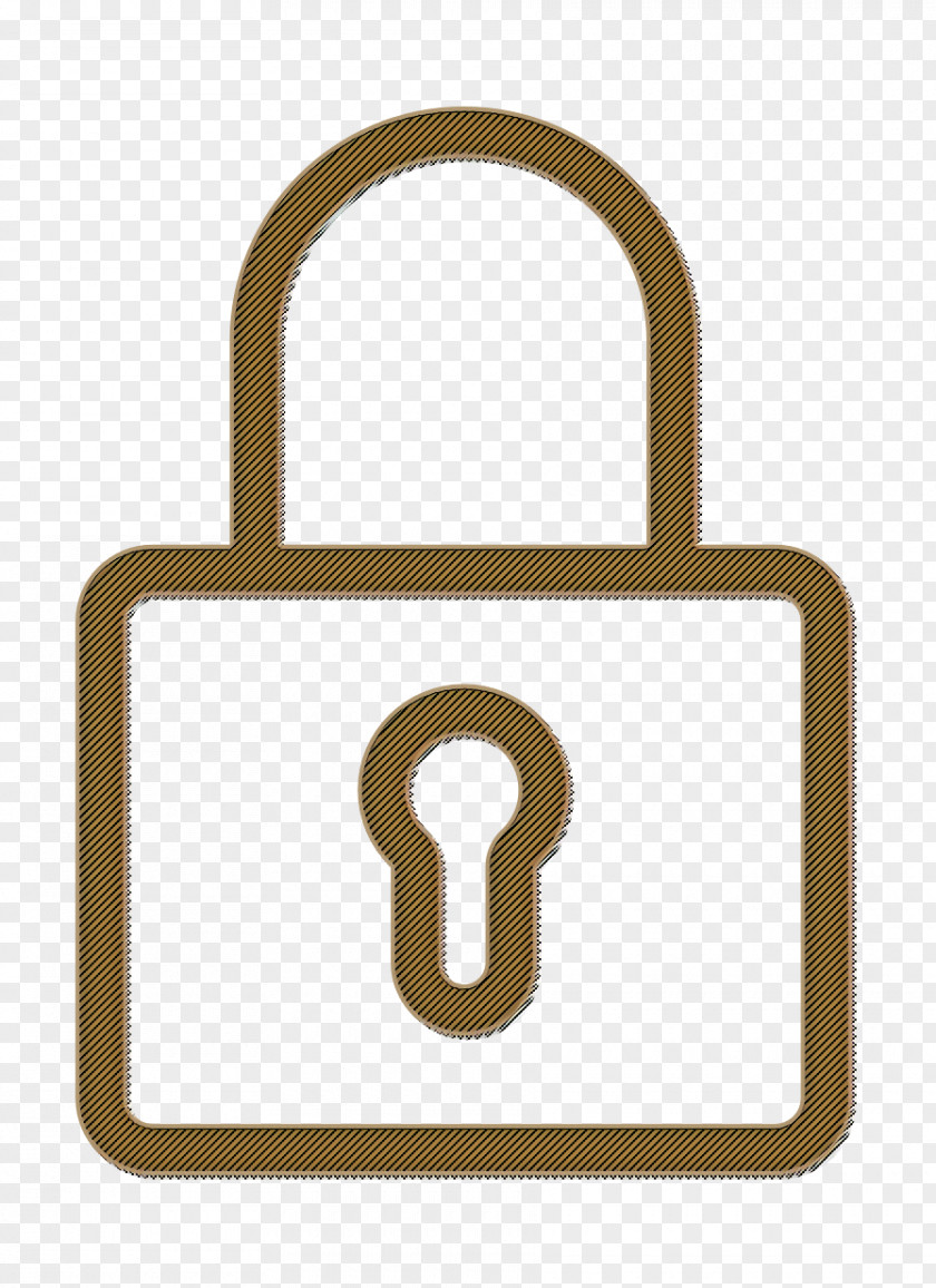 Hardware Accessory Symbol Padlock Icon Lock Miscellaneous Elements PNG