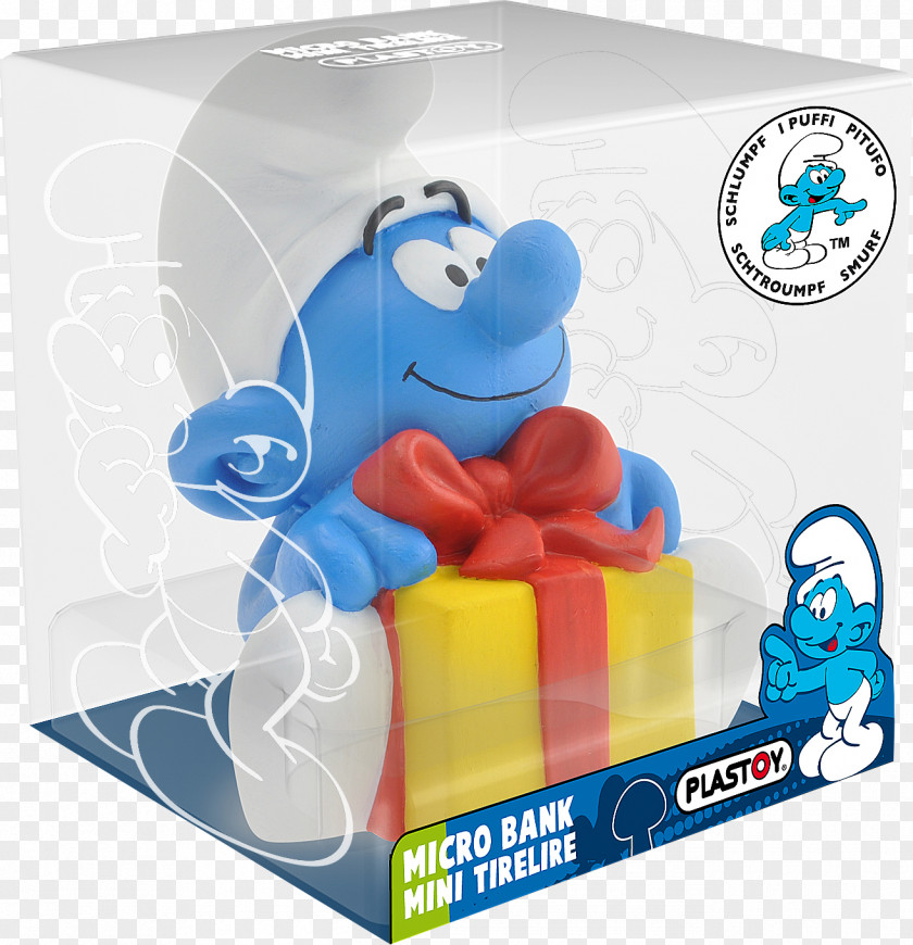 Moneybox De Smurfen Brainy Smurf Piggy Bank The Smurfs Merchandising PNG