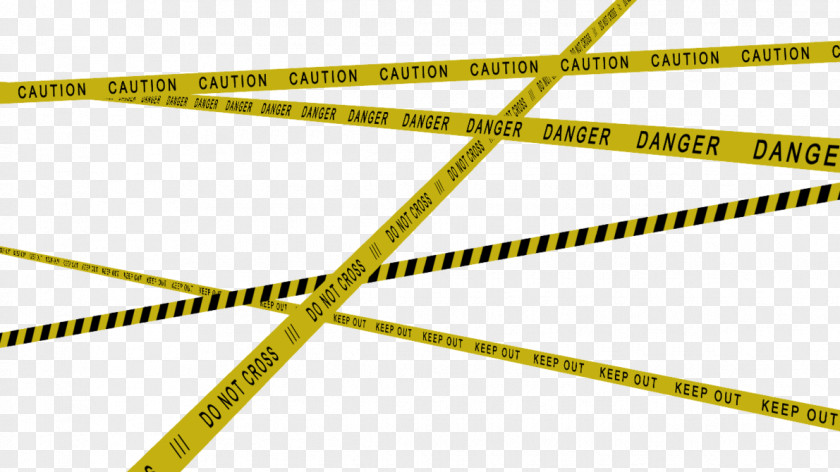 Police Tape Adhesive Barricade Wallpaper PNG