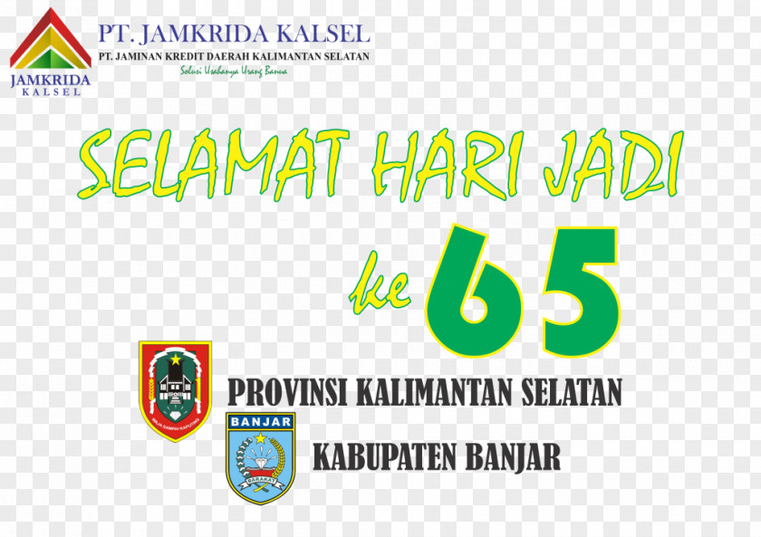 Selamat Idul Fitri Banjar Regency PT. Jamkrida Kalsel Logo Brand PNG