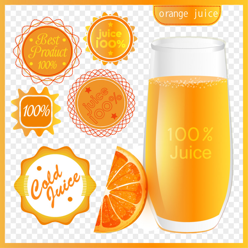 Vector Orange Juice Fizzy Drinks Drink Soft PNG