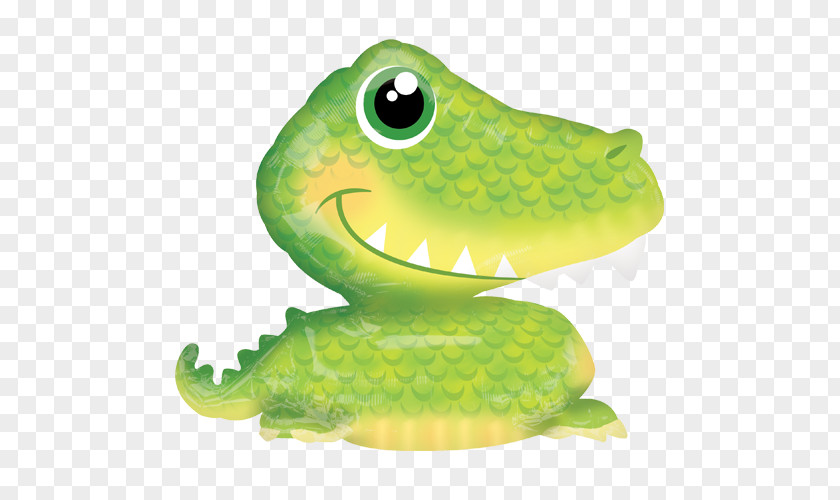 Crocodile Alligators Mylar Balloon True Frog PNG