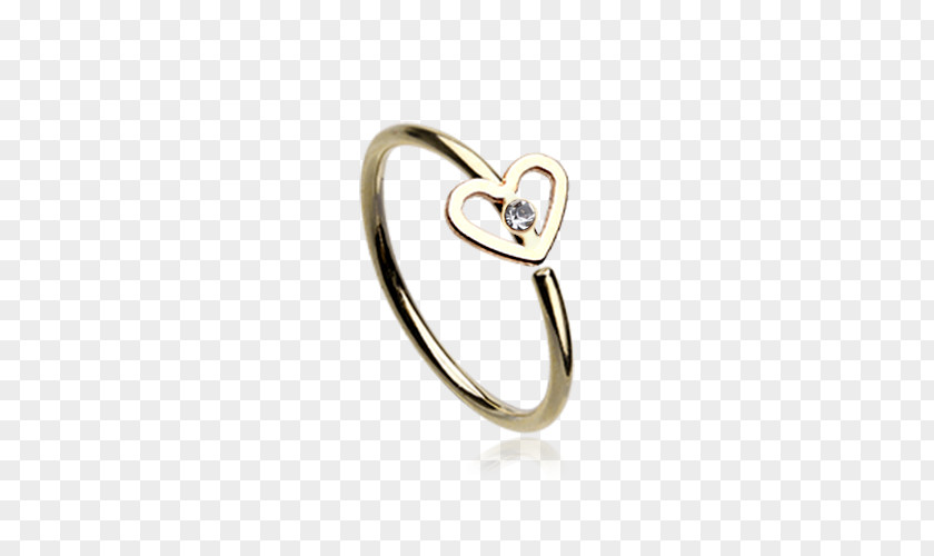 Nose Piercing Silver Wedding Ring Body Jewellery PNG
