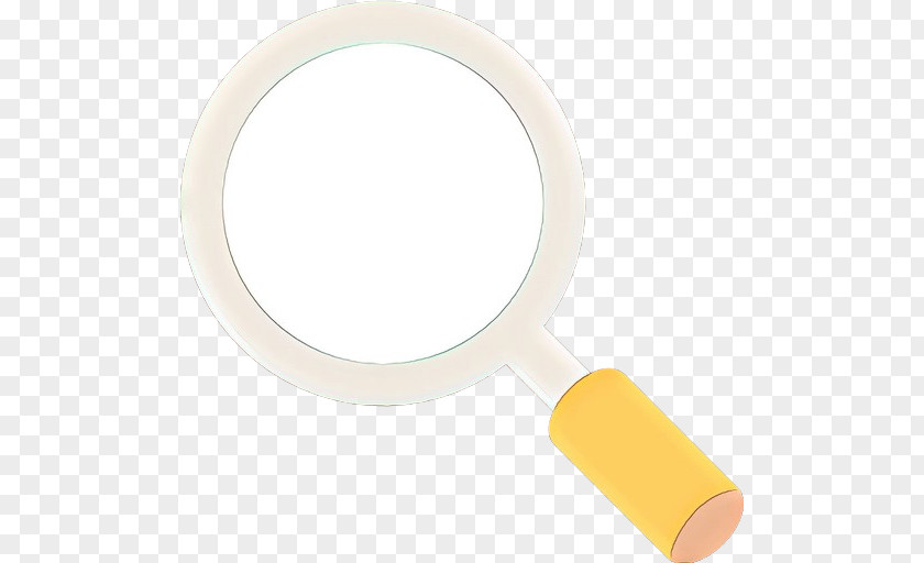 Office Instrument Makeup Mirror Magnifying Glass Cartoon PNG