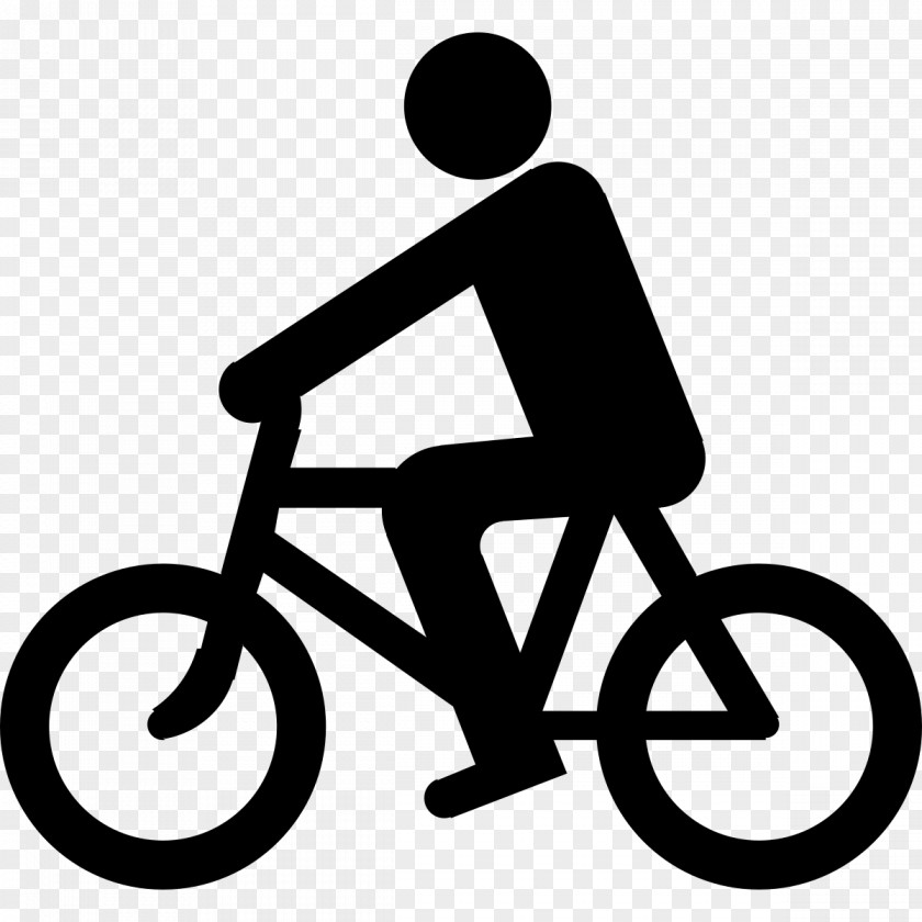 Bike Cycling Bicycle Traffic Sign Road PNG
