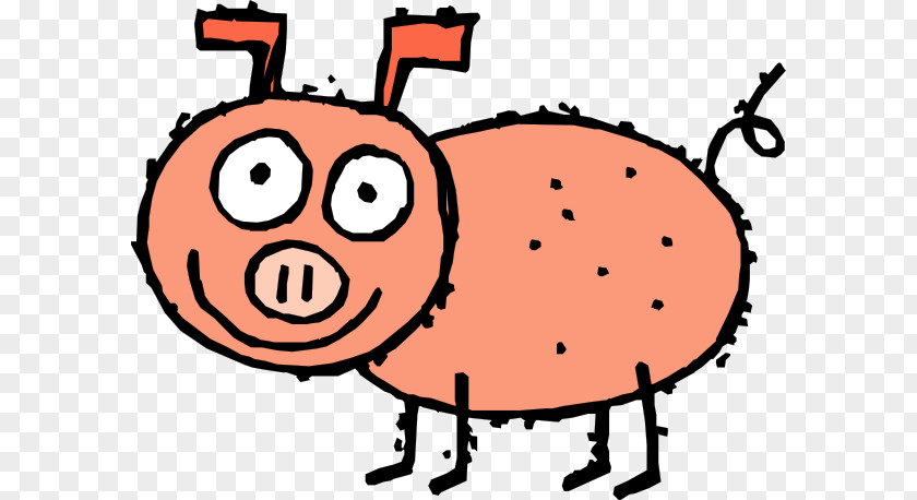 Cartoon Piglet Domestic Pig Clip Art PNG