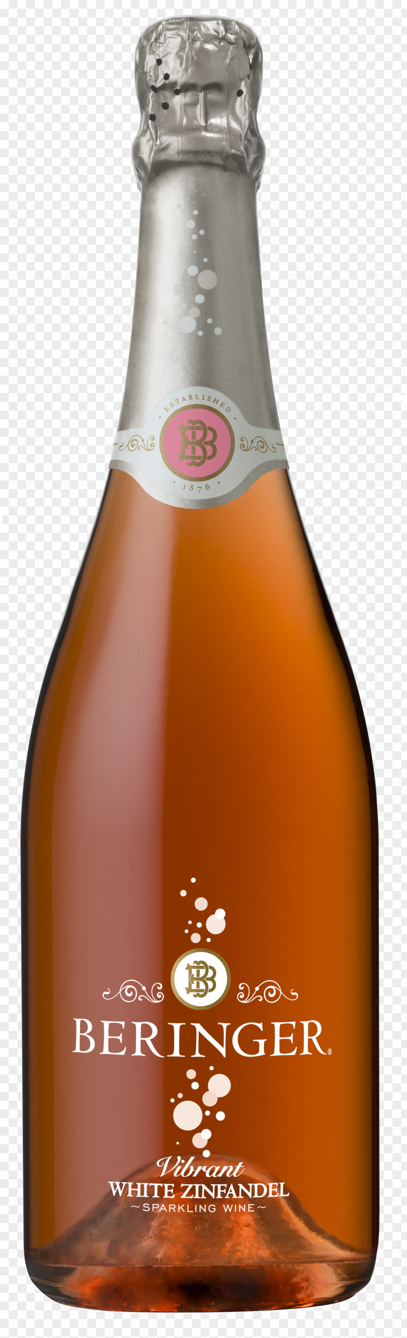 Champagne Beringer Vineyards Sparkling Wine White Zinfandel PNG