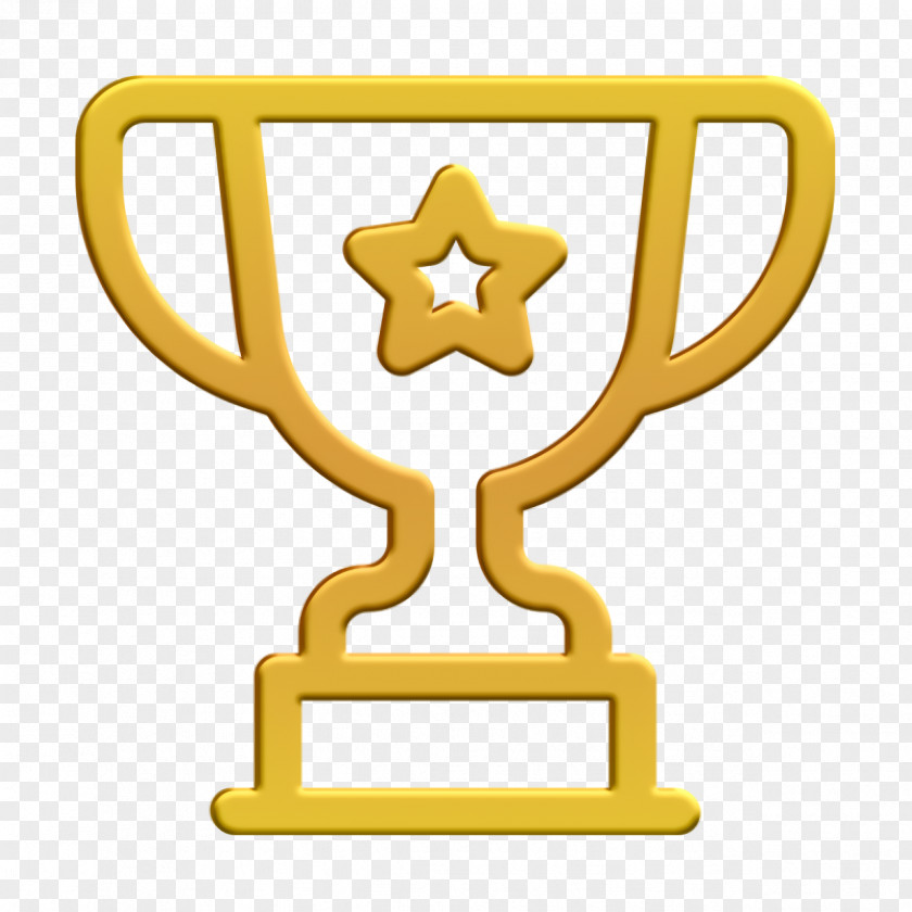 Symbol Trophy Award Icon Goal Marketing & Growth PNG