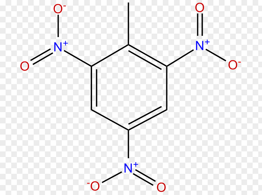 TNT Resorcinol 2,4-Dinitrotoluene Structural Formula Phenols PNG