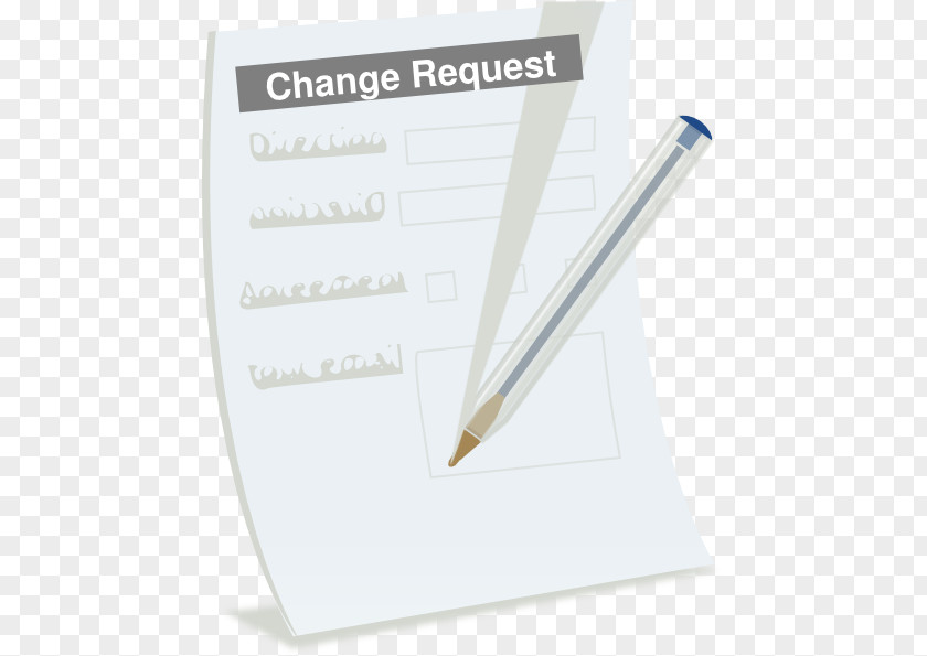 Changes Cliparts Form Paper Change Request Clip Art PNG