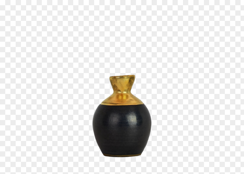 Gold Pot Beekman 1802 Mercantile Vase Glass Inkwell PNG