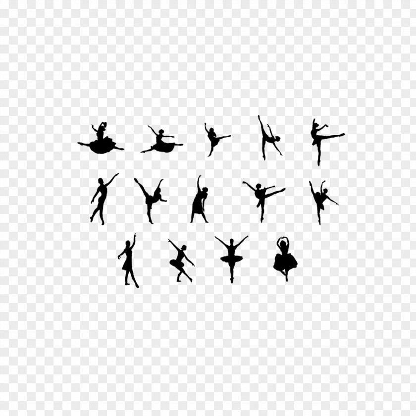 Ballet Silhouette Dancer PNG