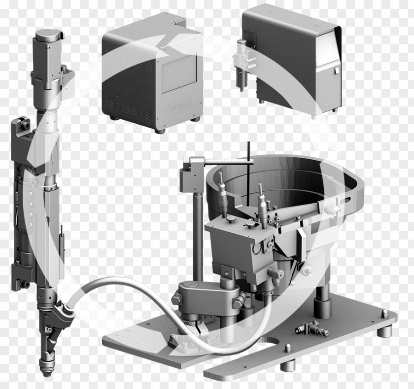 Machining Of Parts Machine Screwdriver Industry PNG