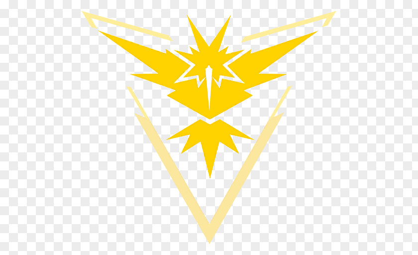 Team Logo Pokémon GO Yellow Decal PNG