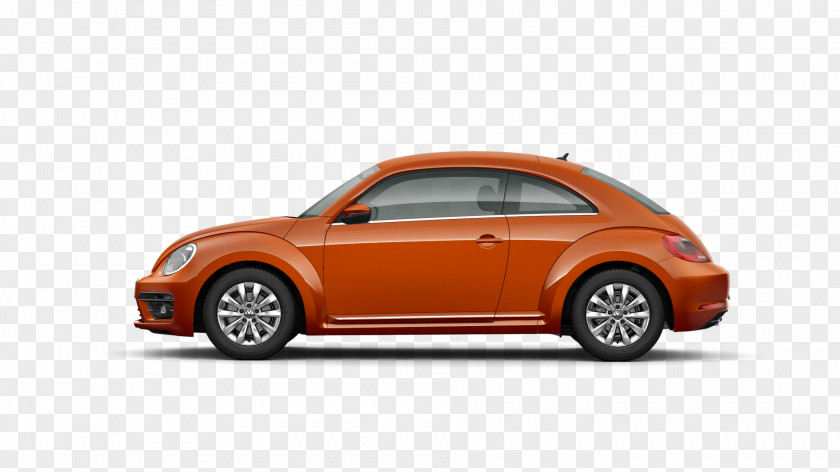 Abstract Orange Volkswagen New Beetle City Car Sports PNG