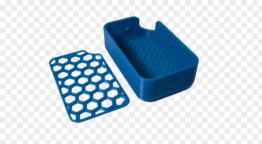 Blue Soap Box Dish 3D Computer Graphics STL PNG
