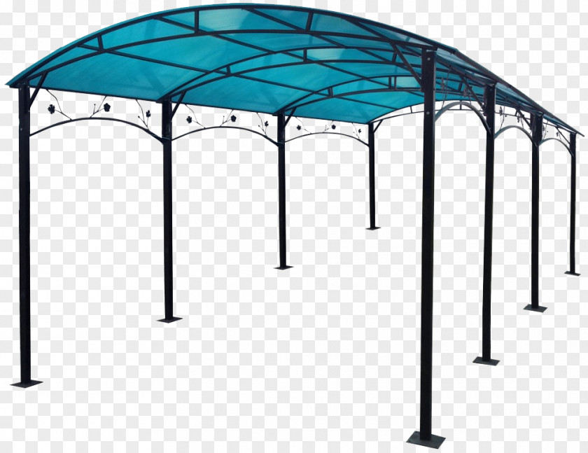Canopy Gazebo Roof Polycarbonate Shade PNG