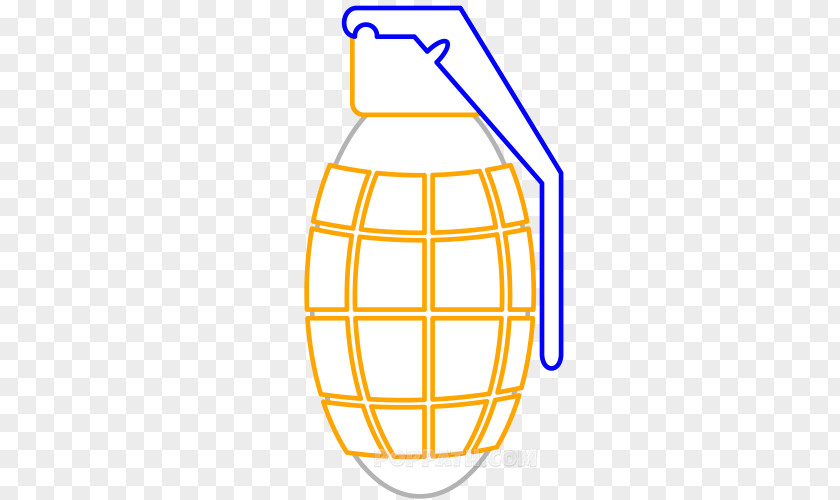 Grenade Drawing Line Art PNG