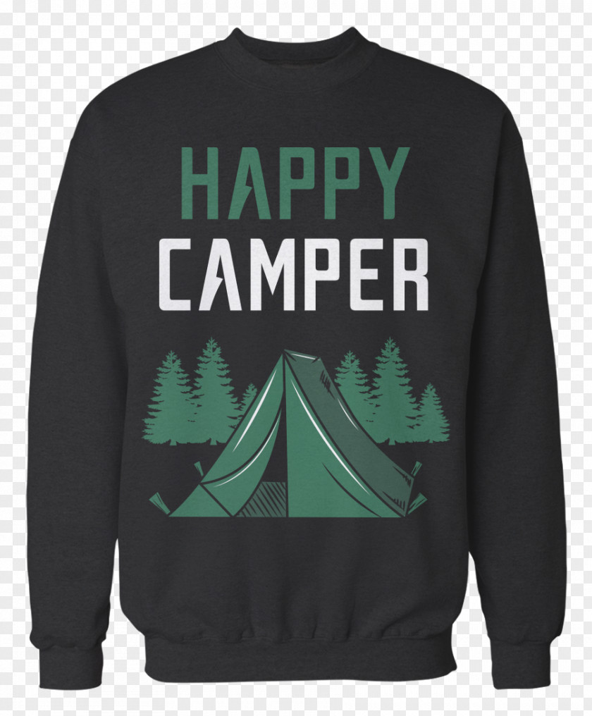 Happy Camper Christmas Jumper T-shirt Sweater Clothing PNG