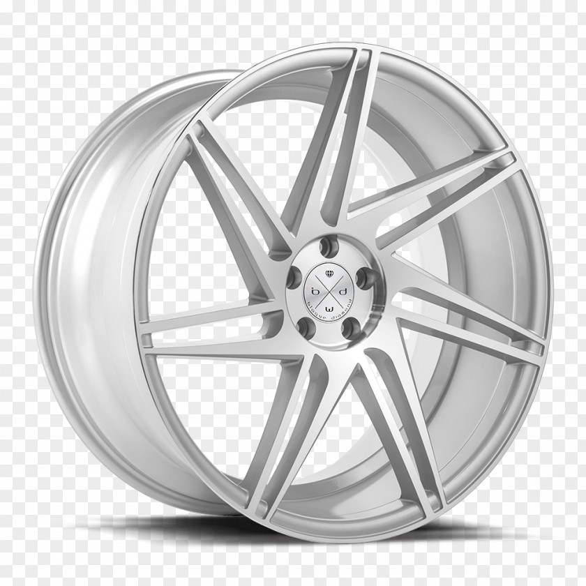 Silver Alloy Wheel Rim Diamond PNG