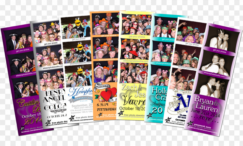 Strips Photo Booth Photography PNG
