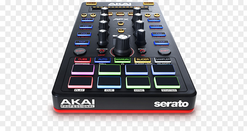 Akai DJ Controller Disc Jockey Traktor MIDI Controllers PNG