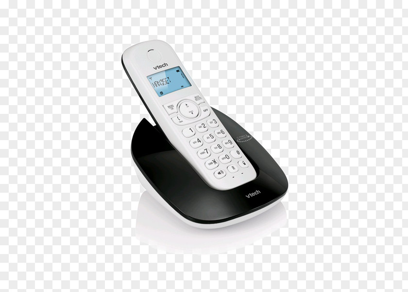 Digital Enhanced Cordless Telecommunications VTech Telephone Mobile Phones Panasonic Linc2Cell KX-TGE47 PNG