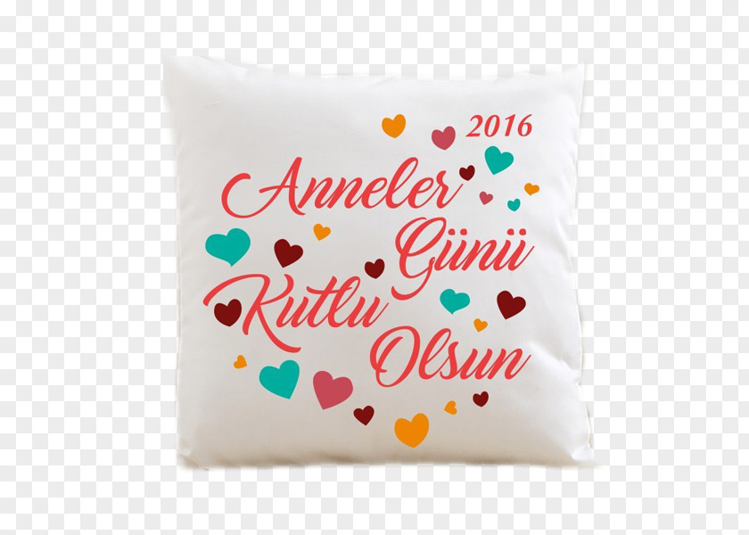 Mother's Day Turkish Cup Gift Pillow PNG