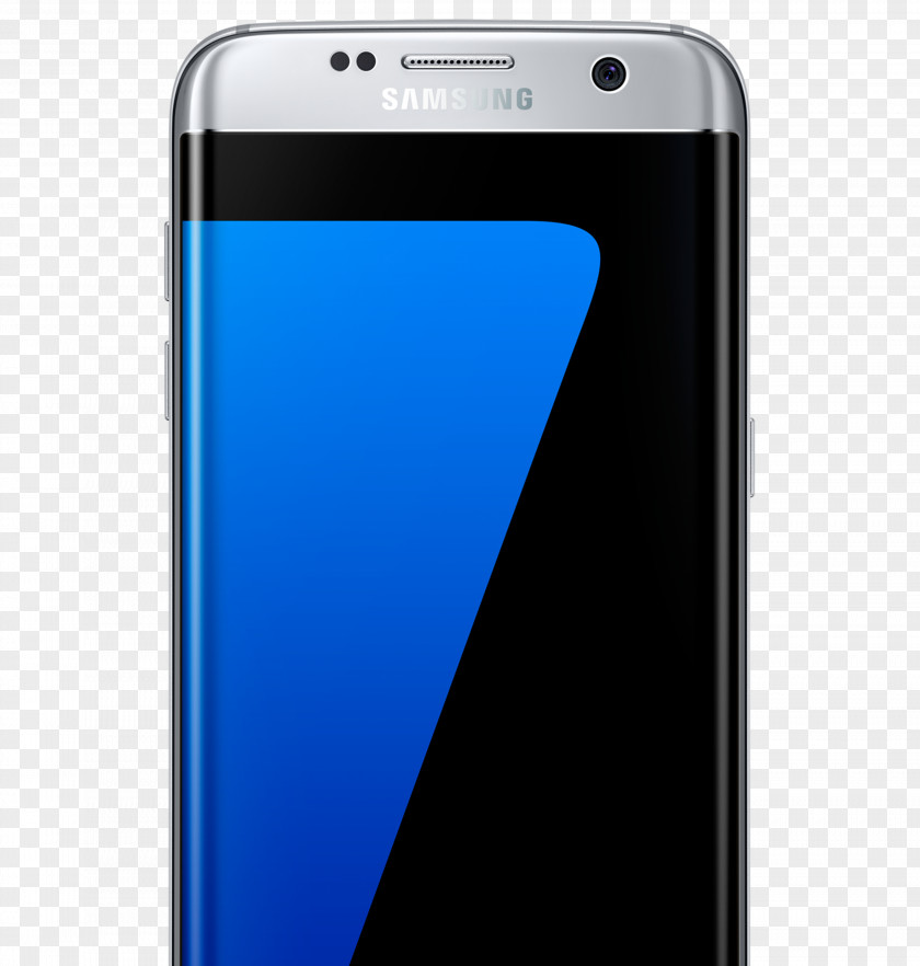 Silver Edge Samsung GALAXY S7 Smartphone Unlocked O2 PNG
