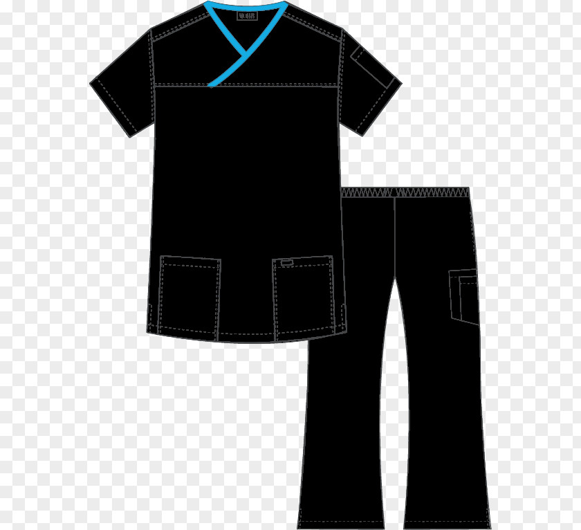 T-shirt Scrubs Flip Flap Set Uniform Sport PNG