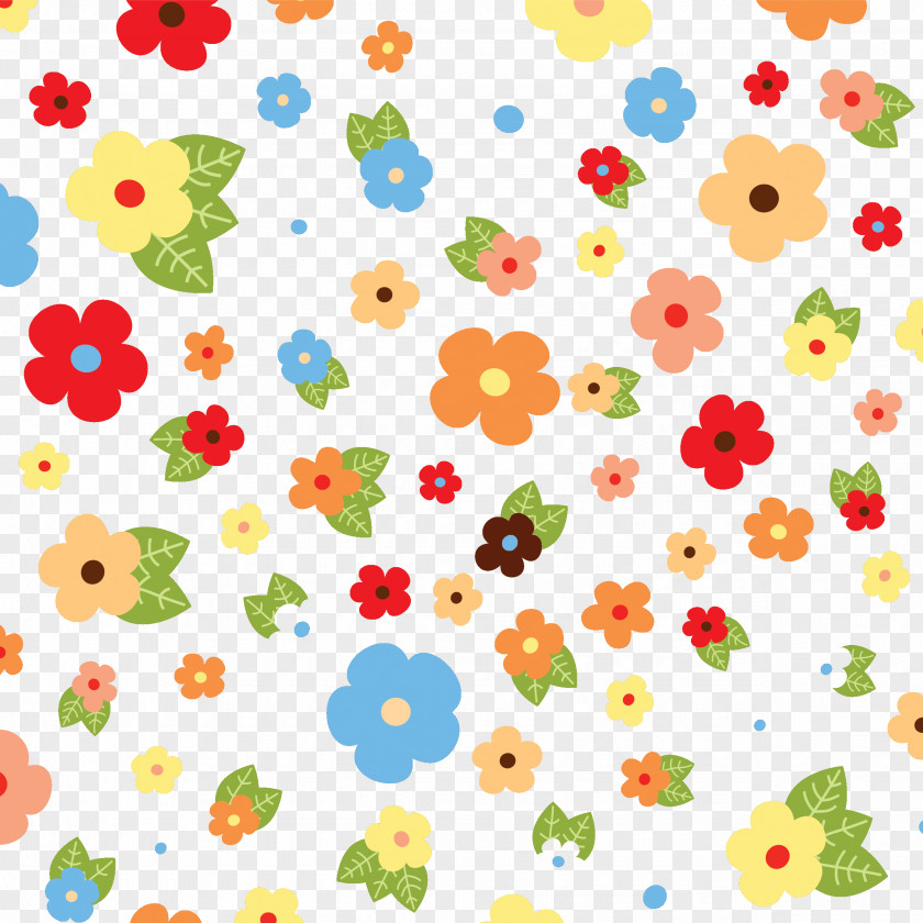 Watercolor Baby Drawing Floral Design Pattern PNG