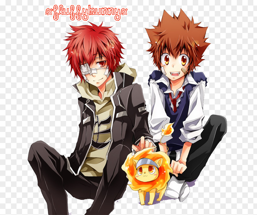 Akira Amano Tsunayoshi Sawada Enma Kozato Reborn! DeviantArt PNG