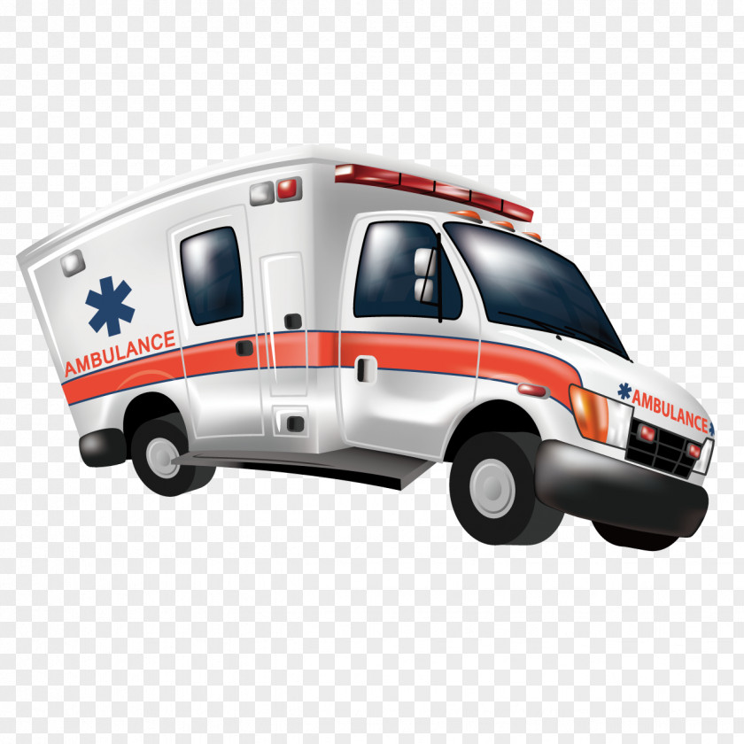 Beautifully Ambulance Cartoon Emergency Medical Technician Paramedic PNG