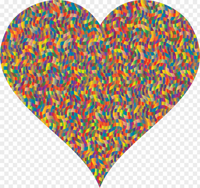 Colorful Confetti Clip Art Heart Openclipart Image PNG