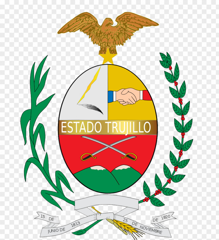Escudo De Armas Del Estado Trujillo State Of Venezuela Coat Arms Meaning PNG