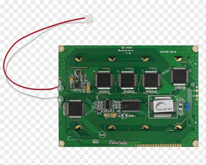 LCD Module Microcontroller Liquid-crystal Display Electronics Raystar Optronics, Inc Electronic Component PNG