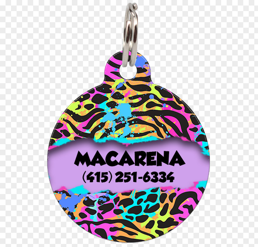Tiger Keeper Christmas Ornament Pink M Brouillon PNG
