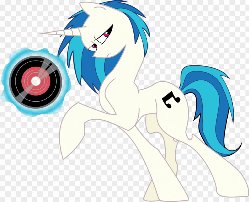 Vector Scratches Horse Pony Phonograph Record Clip Art PNG