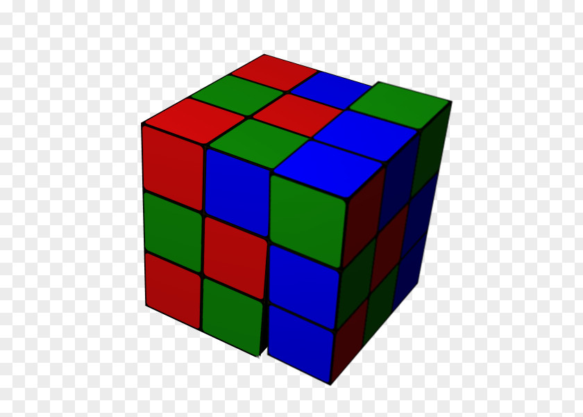 Cube Rubik's Symmetry Toy Block Pattern PNG