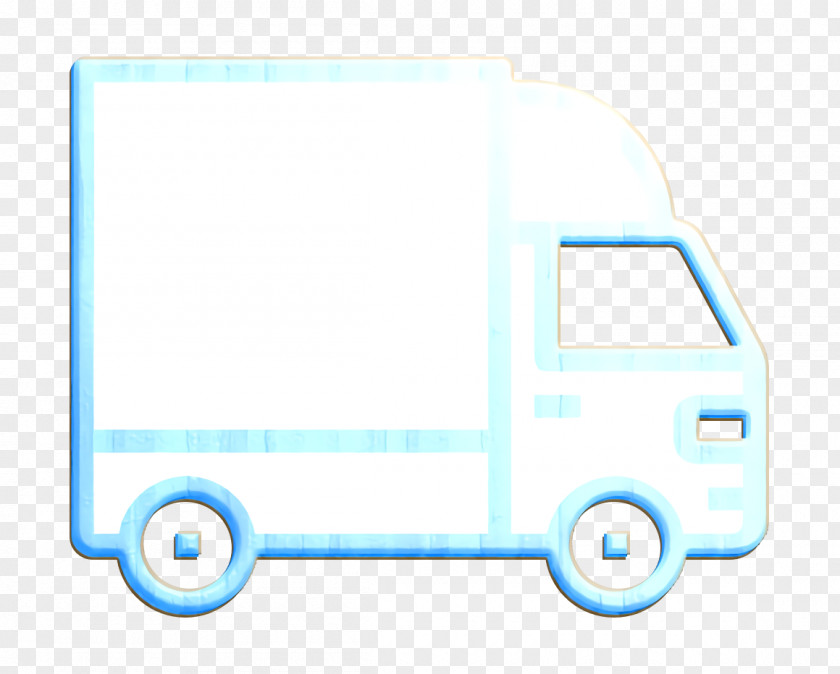 Trucking Icon Cargo Truck Car PNG