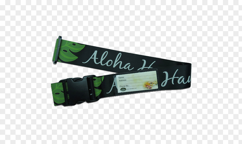 Aloha Welcome To Hawaii Strap Baggage Hawaiian Airlines PNG