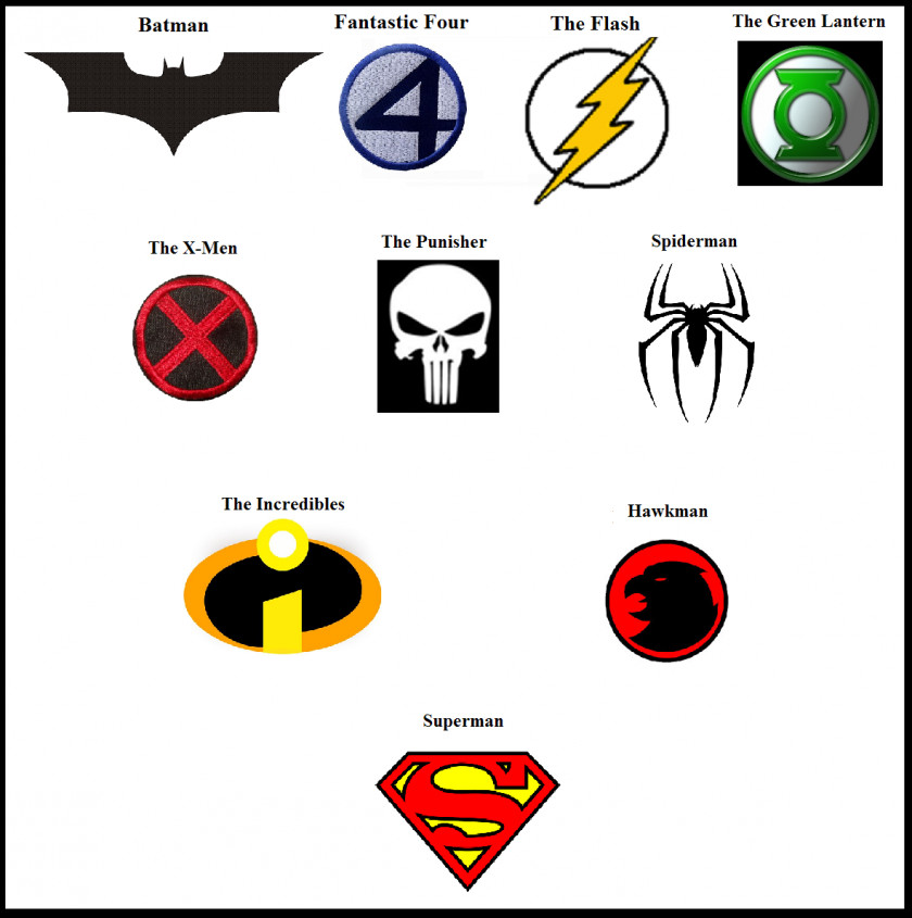Best Batman Logo Superman Punisher Tick PNG
