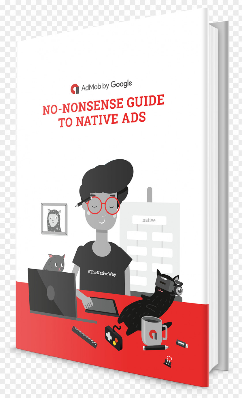 Book AdMob Native Advertising AdSense E-book PNG