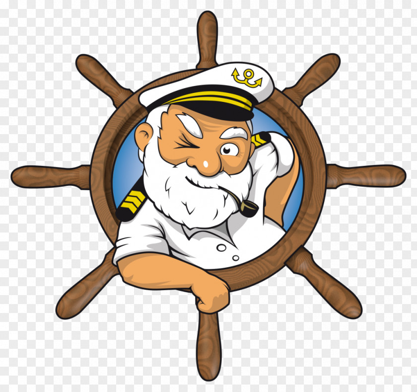 Captain Ship's Wheel Steering PNG