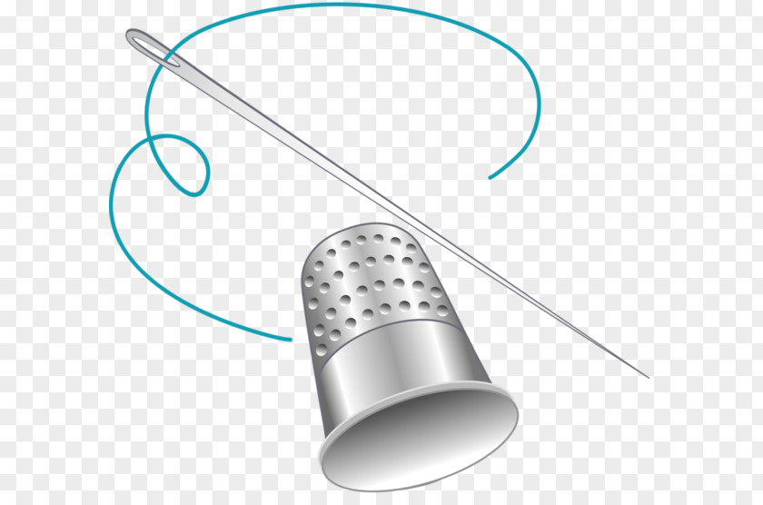 Needle And Thread Hand-Sewing Needles Quilting Thimble PNG