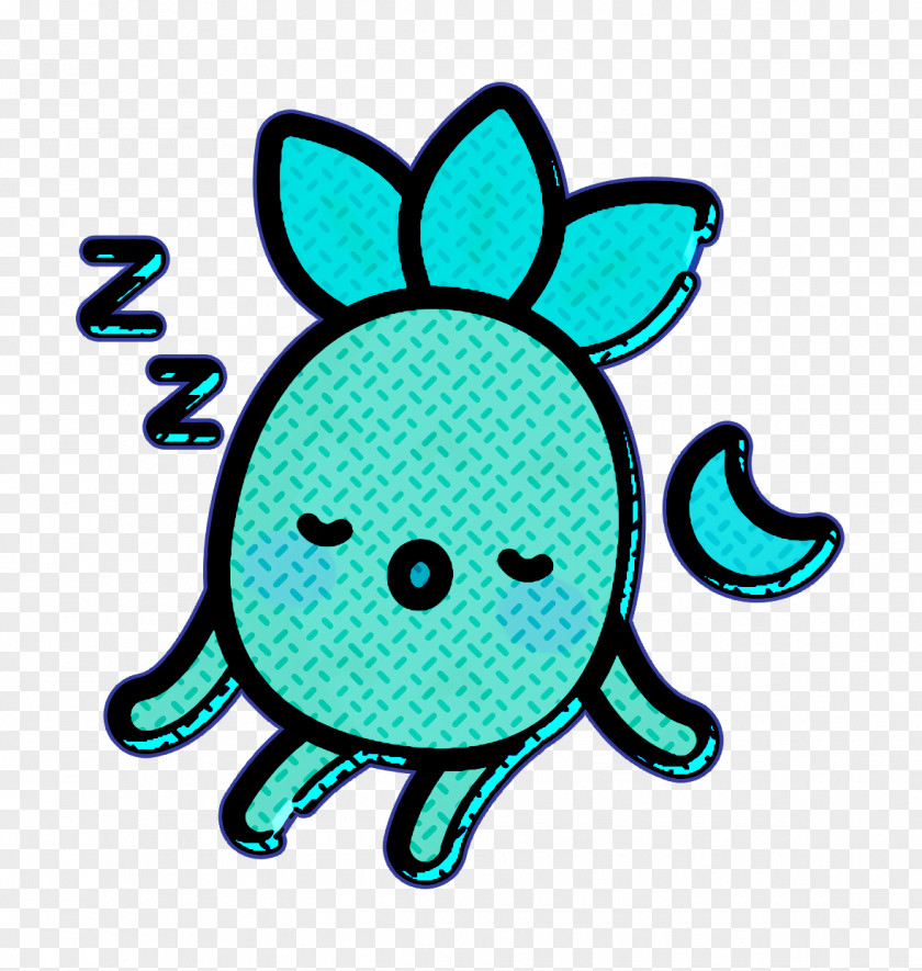 Sleeping Icon Pineapple Character Rest PNG