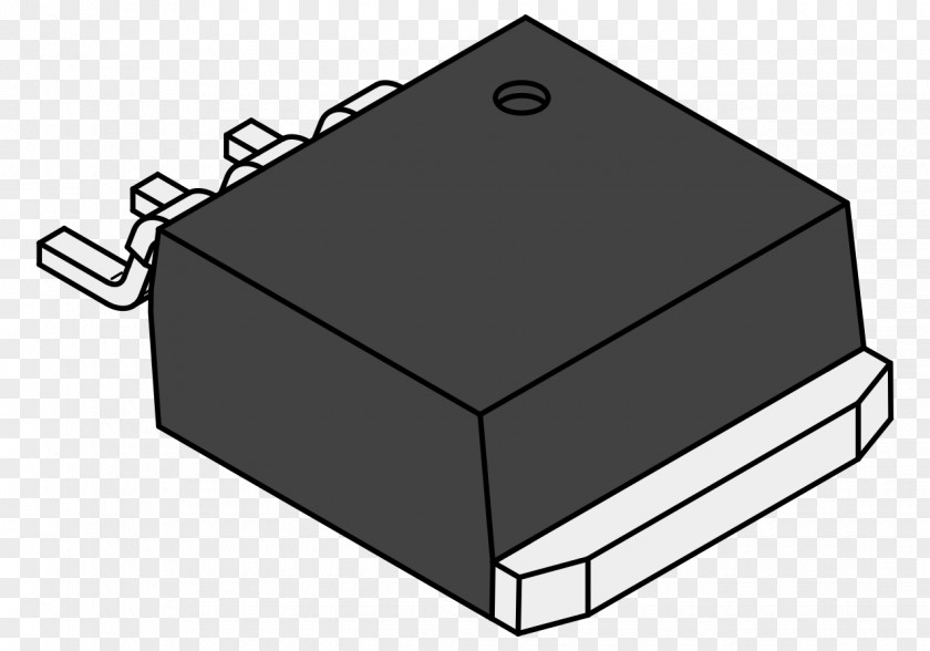 Transistor Electronic Component Integrated Circuits & Chips Stock.xchng TO-263 Drawing PNG