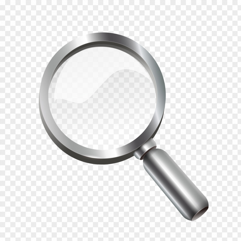 Black Magnifying Glass Magnifier PNG