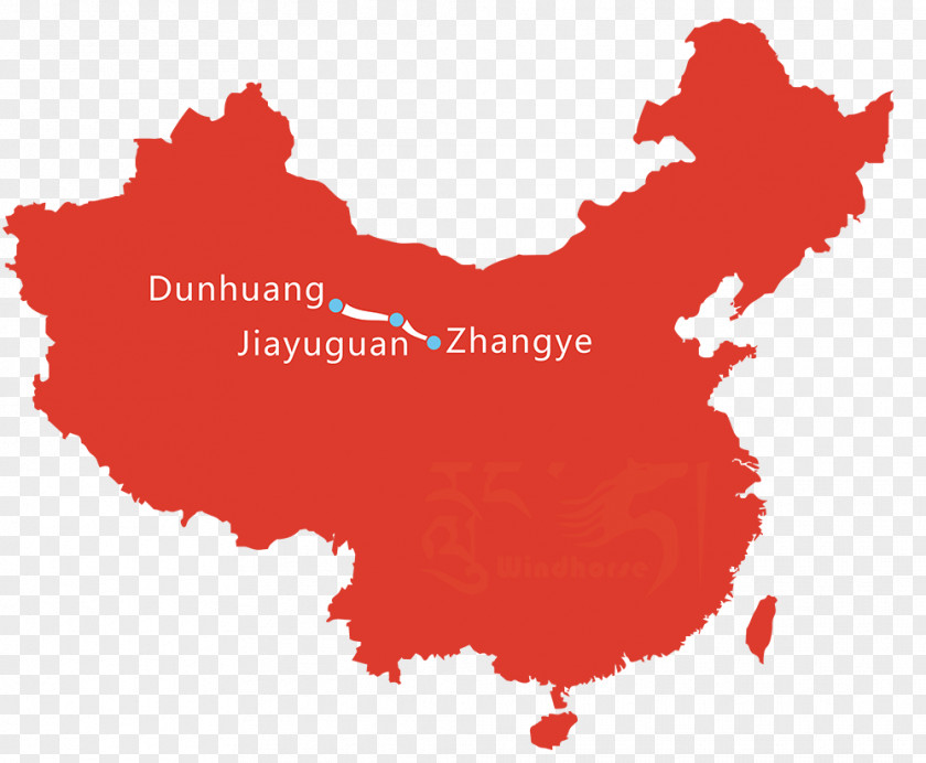 China Flag Of Xinhai Revolution Map PNG