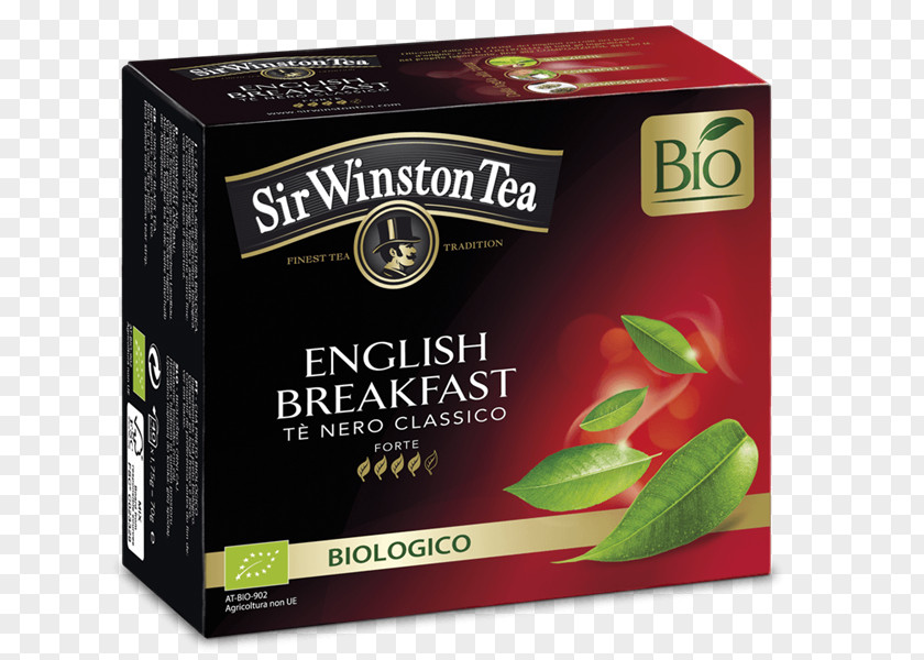 English Breakfast Green Tea Bag Superfood Flavor PNG